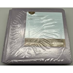 Creative Memories 2008 Flex Hinge 8X8 Light Purple Album ISO 18902 New Sealed